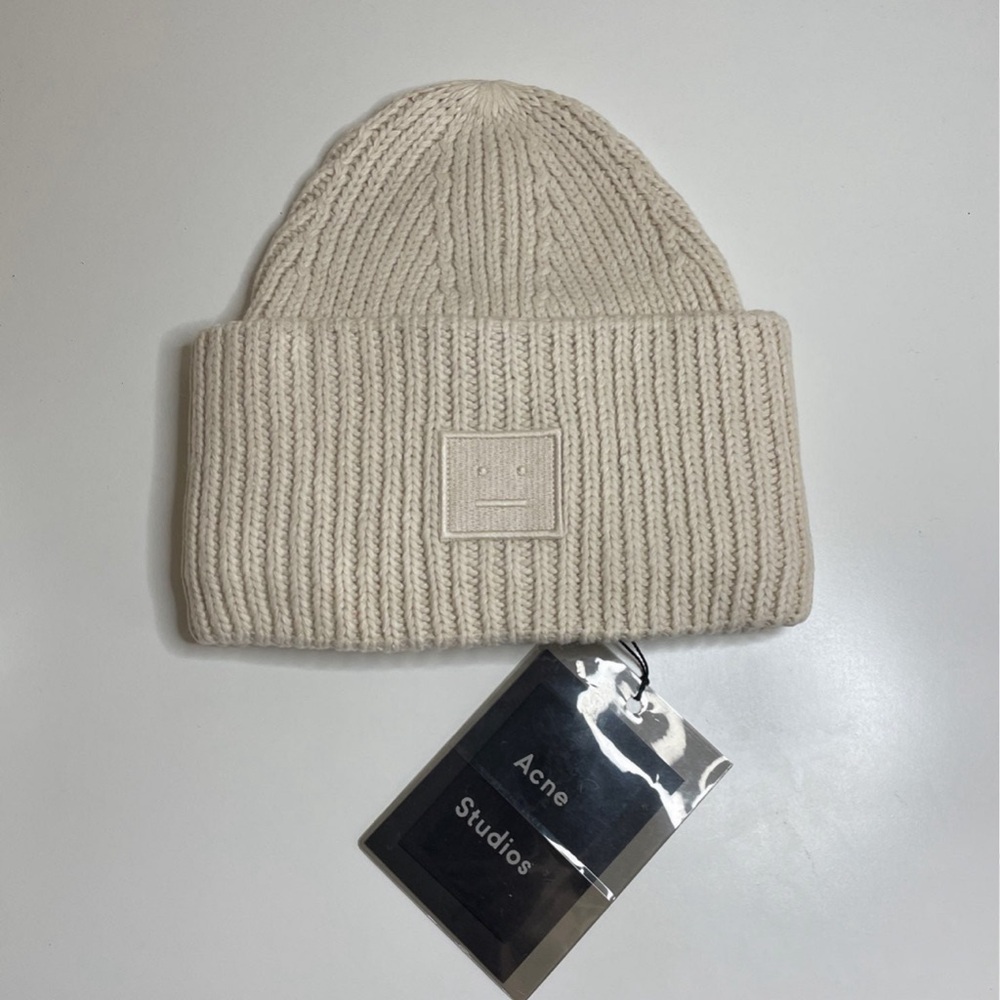 Acne studio ribbed beanie